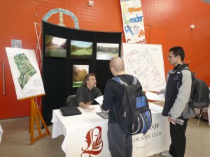 About 20 employers had booths at the March 3 summer job fair. (By Emily English)