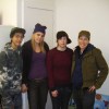 PHOTO BY ALEX FULLER // The Etobicoke division of the Queer Connections project: (from left) participants Mack Patterson, Nicole Gorniak and Carissa Stumpo, and instructor Dagny Thompson.