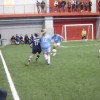 Humber mid-fielder Sonia Rocha, #17, and Keyla Moreno, #21, rush the ball in posession of the Bruins. PHOTO BY ELTON HOBSON