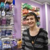 Goldsworthy, manager at Condom Shack, has watched condoms fly off the shelves on Valentine’s Day for eight years. PHOTO BY DIPA HAQUE