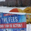 York University students have been camping out for the past ten days in protest of tuition fees. PHOTO BY JEANETTE LIU