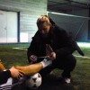 Humber sports therapist Kalina Adams said the main reason why many colleges don’t have sports therapists is because there isn’t enough school funding. PHOTO BY MATTHEW SMITH