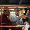Humber plumbing apprentices (from left) Arthur Chamiel, Robert Butera and Ashad Mahmood.PHOTO BY KRISTIN ANDREWS