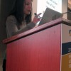 Feminist media critic Anita Sarkeesian was the last of this season’s guest lecturers. PHOTO BY HELEN SURGENOR