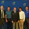 Ray Chateau and members of  the Humber golf program. PHOTO BY JESSE THOMAS
