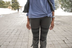 Experts fear current online thigh gap trend will play into negative efforts to let eating and body image control self-worth. PHOTO BY GABBY MANN