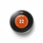 A nest labs thermostat. COURTESY NEST LABS.