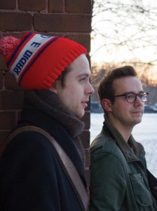 Photo by Nick Jean Mike Boyd (left), Elliott Gwynne (right) and Aaron Hoffman (not pictured) are blending the knowledge they’re gaining at Humber with natural talents in the five-piece band The Medicine Hat.