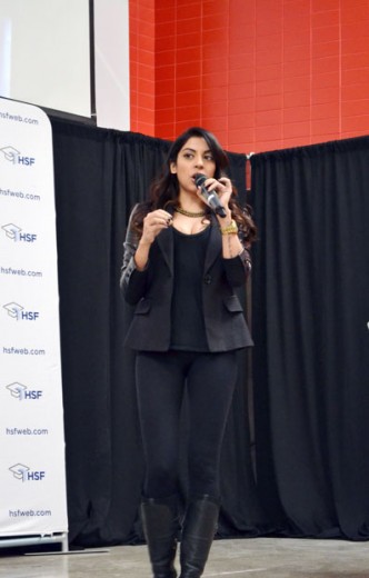 Aliya-Jasmine Sovani, host of MTV’s Play with AJ, spoke about IWD and her experience as a woman in the media.