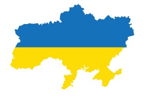 Ukraine declared independence from the U.S.S.R. in August 1991. The country's colours are blue and yellow.